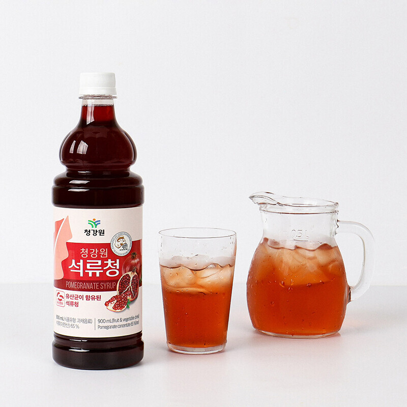 농업회사법인 청강원영농 주식회사,청강원 석류청 900ml